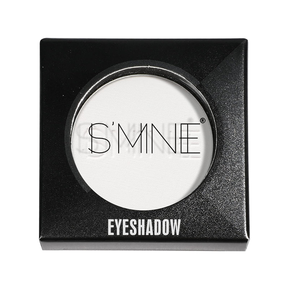 IS'MINE sombra de ojos blanco intenso, pigmento alto, para maquillajes limpios y duraderos.