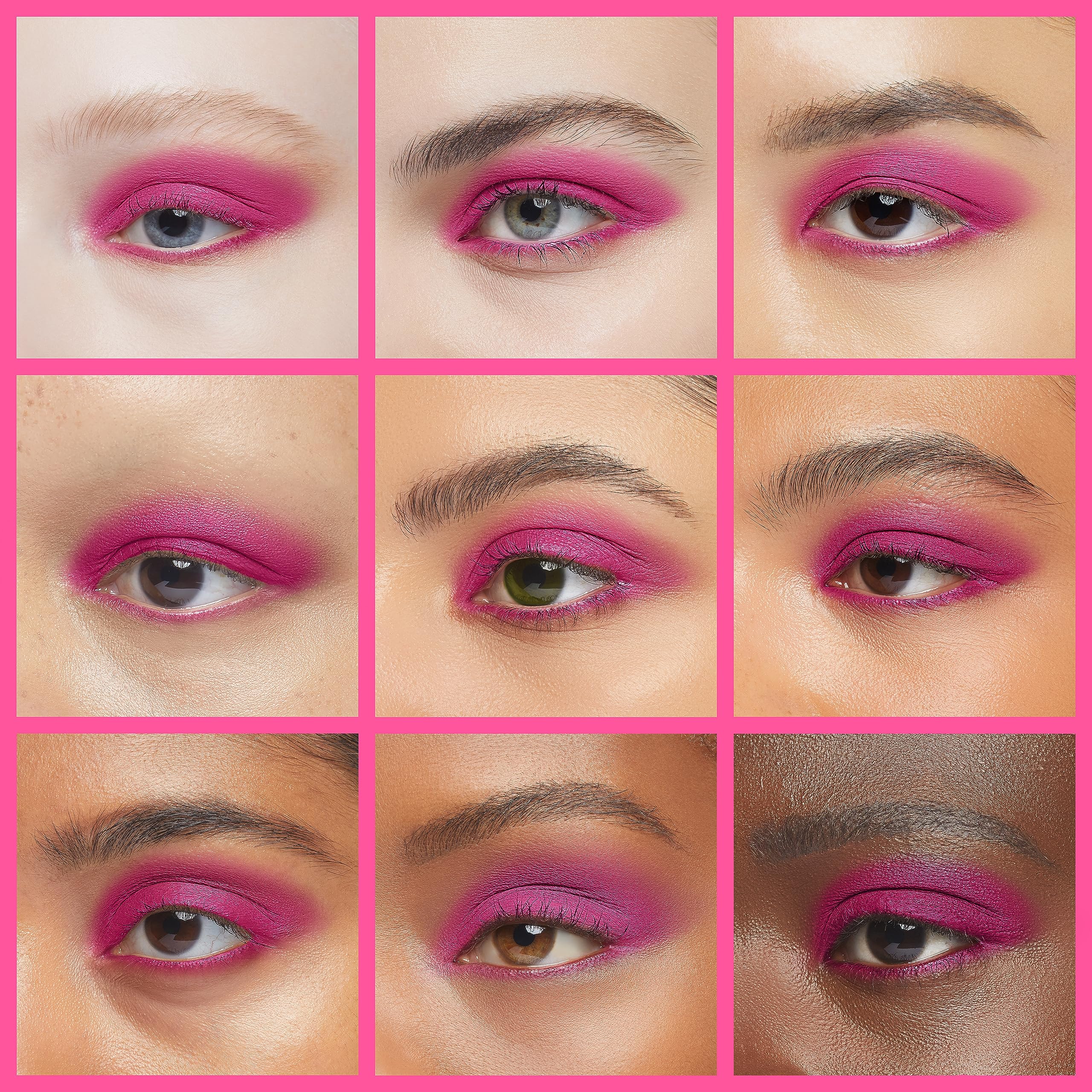 IS'MINE sombra rosa mate textura suave que facilita difuminar