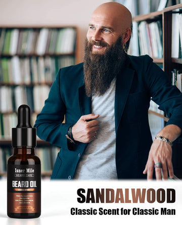 ISNER MILE aceite barba Cedro: aroma misterioso y acabado pulido.