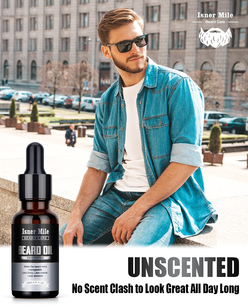 ISNER MILE regalo para hombre: kit de aceites para barba para ocasiones especiales.