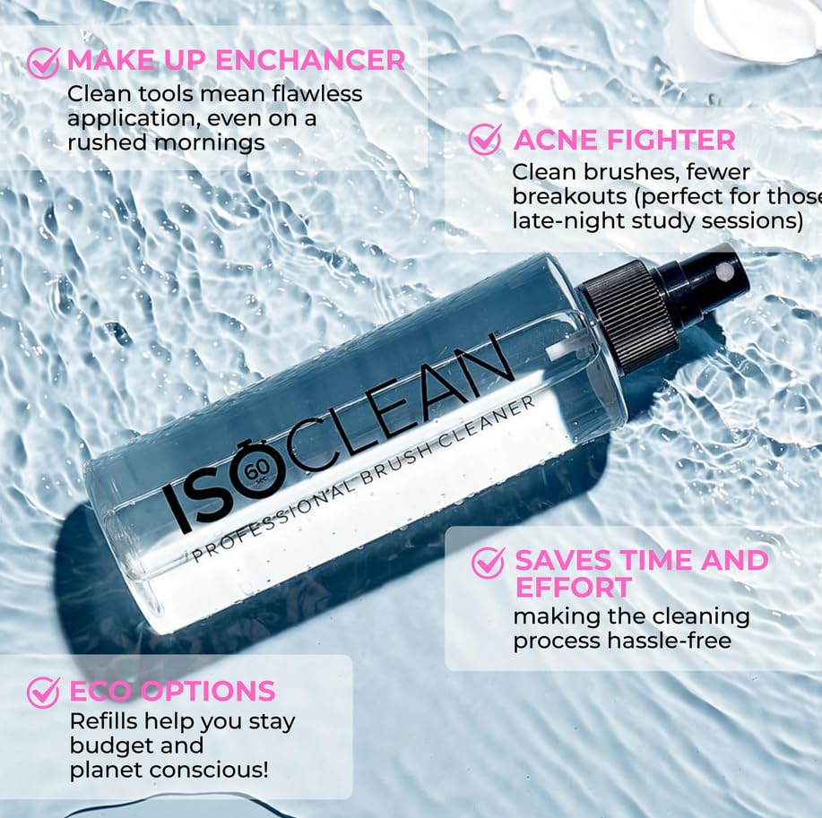 ISOCLEAN limpiador profesional, ideal para uso en estudio y salones