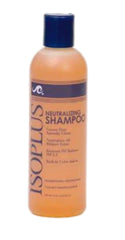 Isoplus champú y acondicionador neutralizante en envase de 237 ml para uso diario y cabello suave.