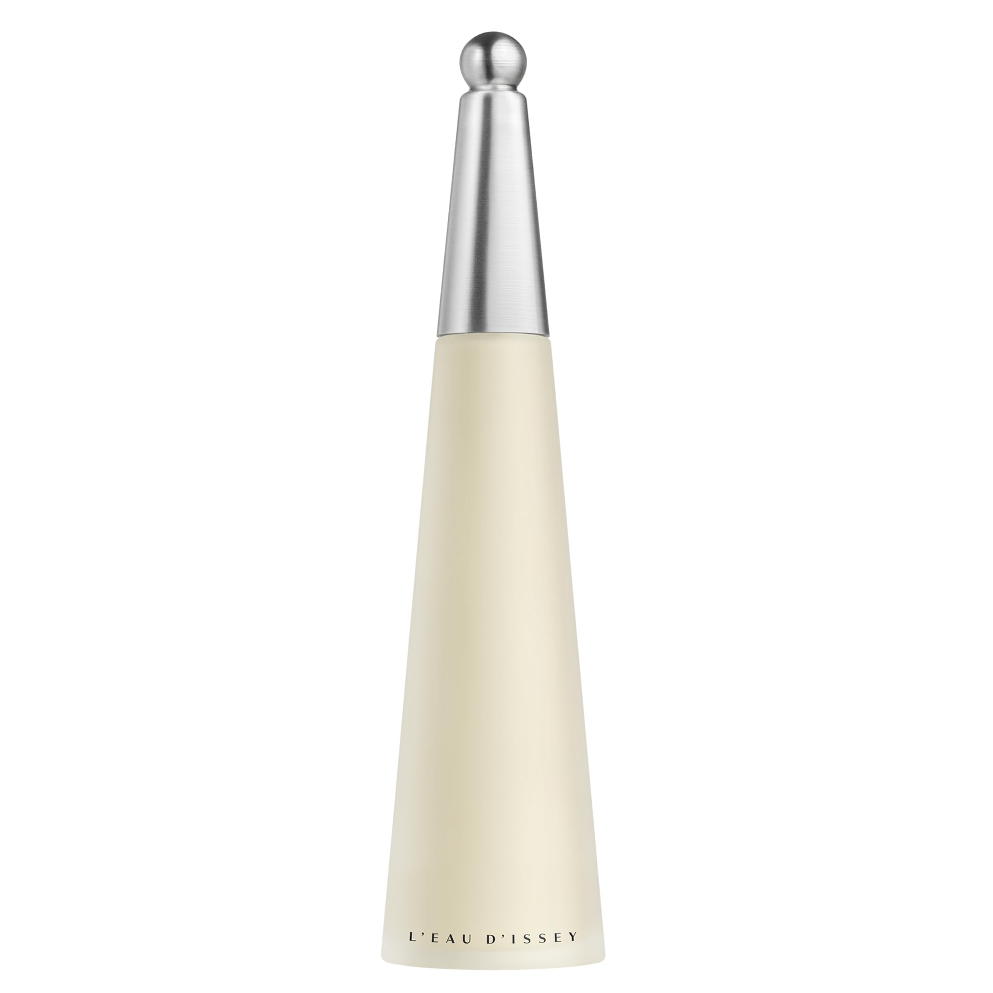 Issey Miyake L'Eau d'Issey, botella cristalina para una sensación fresca y elegante.