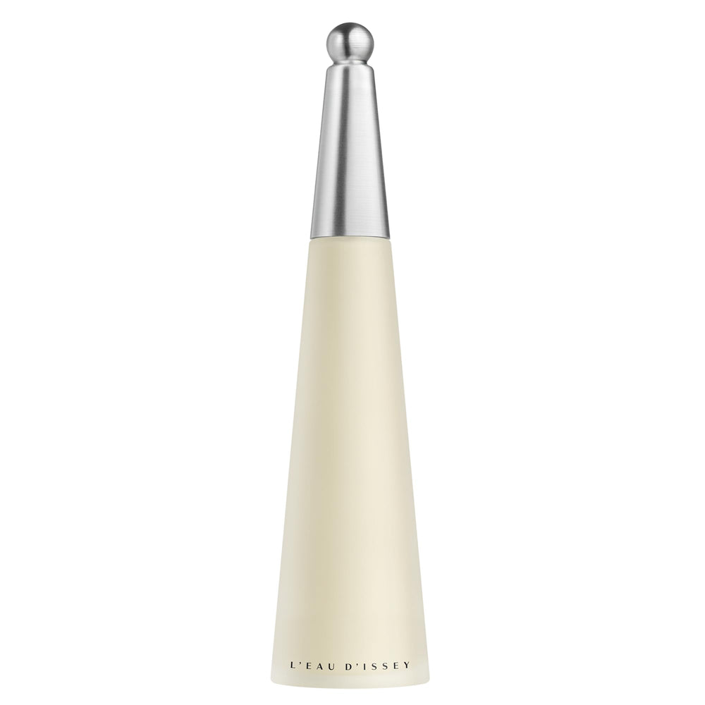 Issey Miyake L'Eau d'Issey, botella cristalina para una sensación fresca y elegante.