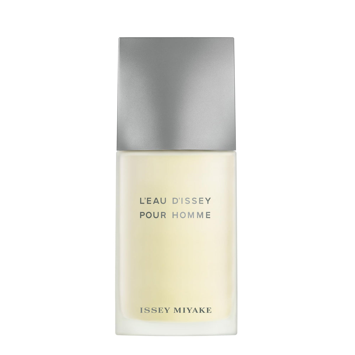 Issey Miyake L'Eau d'Issey Pour Homme: botella rectangular que irradia elegancia.