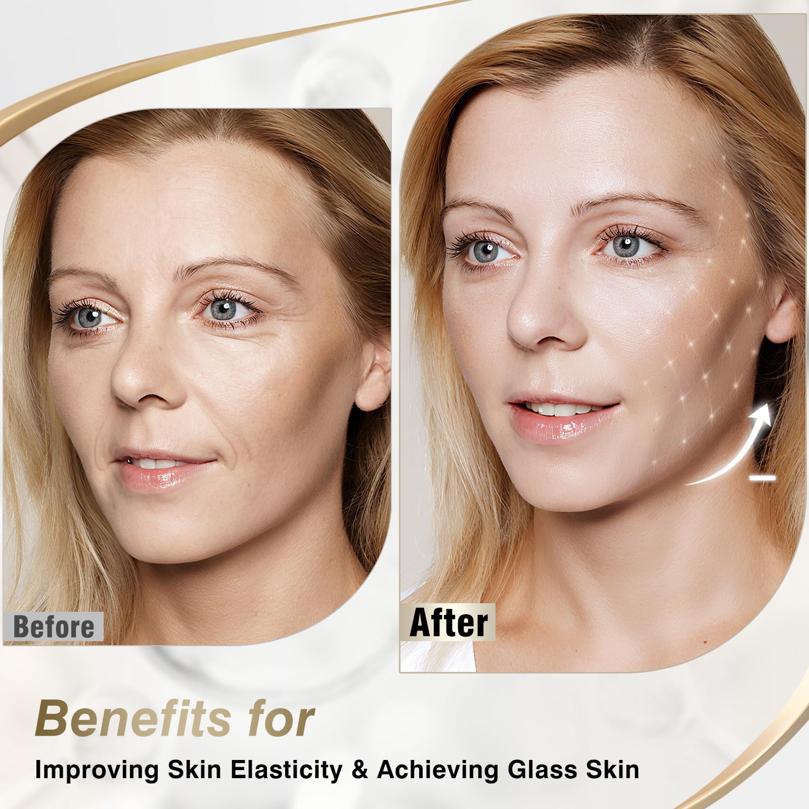 ISTON Bio-Colágeno Real mascarilla hidratación nocturna textura hidrogel suave