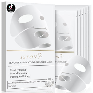 ISTON Bio-Colágeno Real mascarilla nocturna profunda mejora elasticidad de la piel
