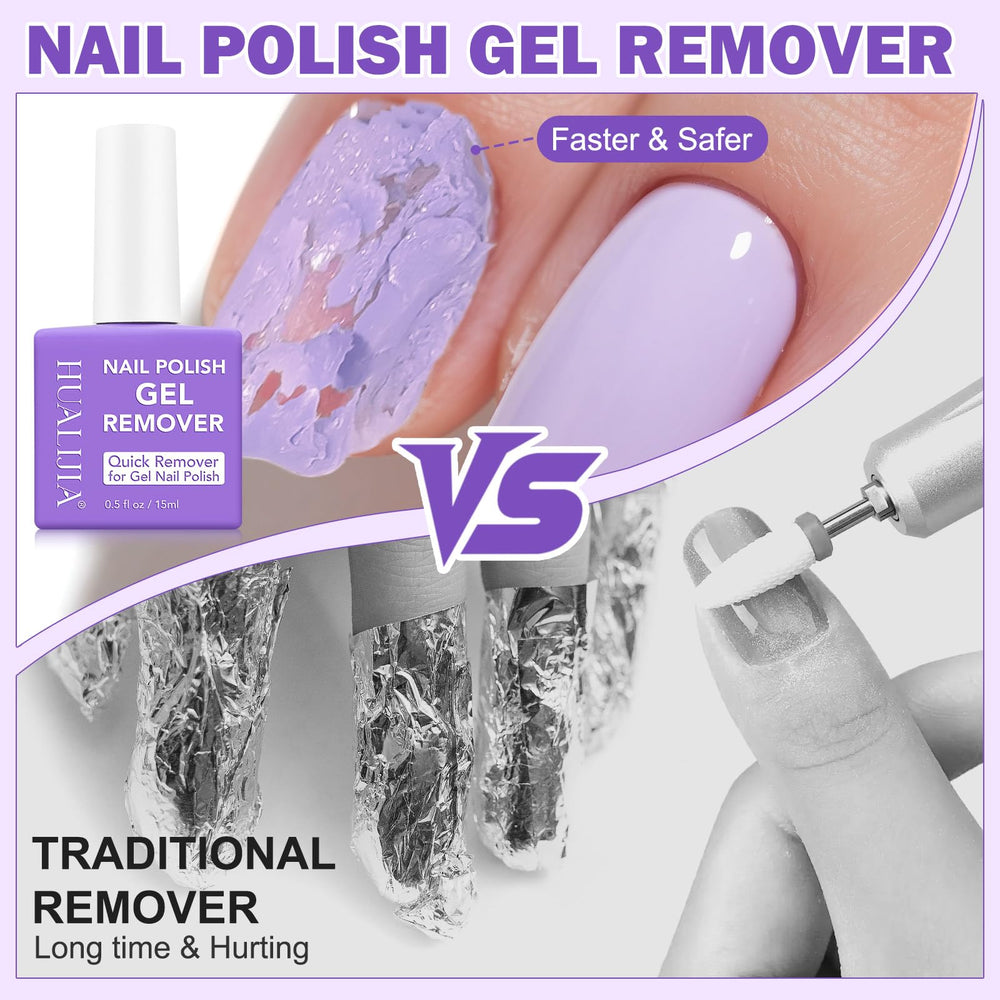 ISUNRISE Gel Remover Raspador ayuda a retirar el gel sin dañar la uña.