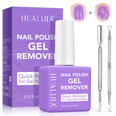 ISUNRISE Gel Remover botella, elimina gel de uñas de forma rápida y suave.