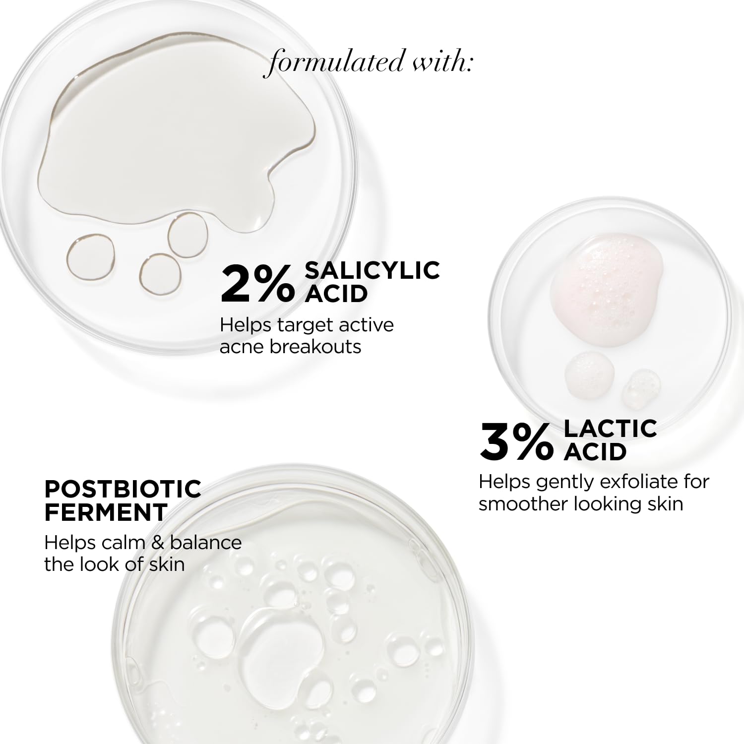 IT Cosmetics Bye Bye Breakout Serum - fermento postbiótico para piel calmada.
