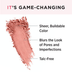 IT Cosmetics Bye Bye Pores Blush application douce pour un éclat naturel des pommettes