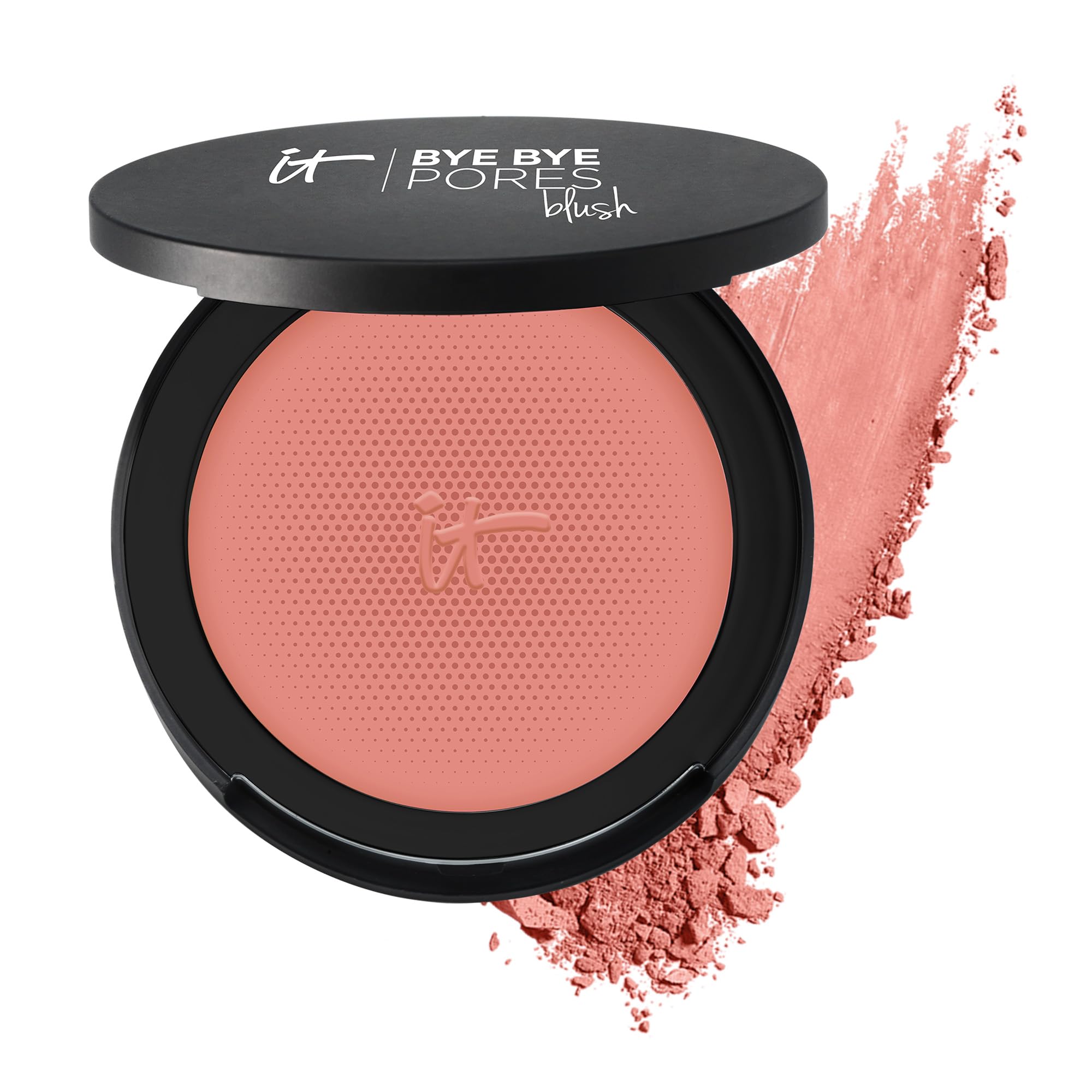 IT Cosmetics Bye Bye Pores Blush poudre naturelle pour un teint uniforme et lisse