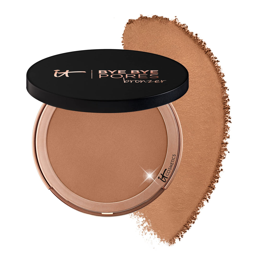 IT Cosmetics Bye Bye Pores Bronzer, aplicación suave para poros difuminados