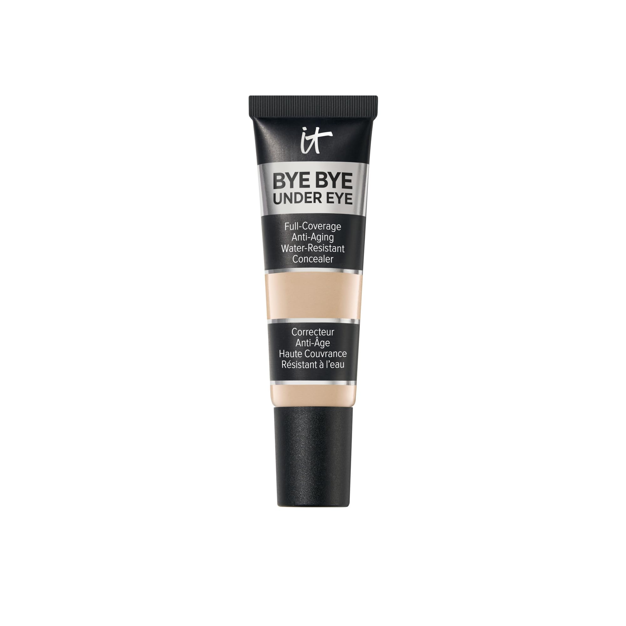 IT Cosmetics Bye Bye Under Eye Concealer Medium en aplicación suave para cobertura puntual y natural
