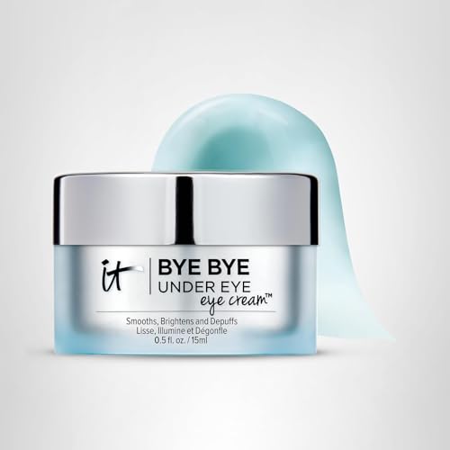 Aplicación matutina y nocturna de It Cosmetics Bye Bye Under Eye Eye Cream