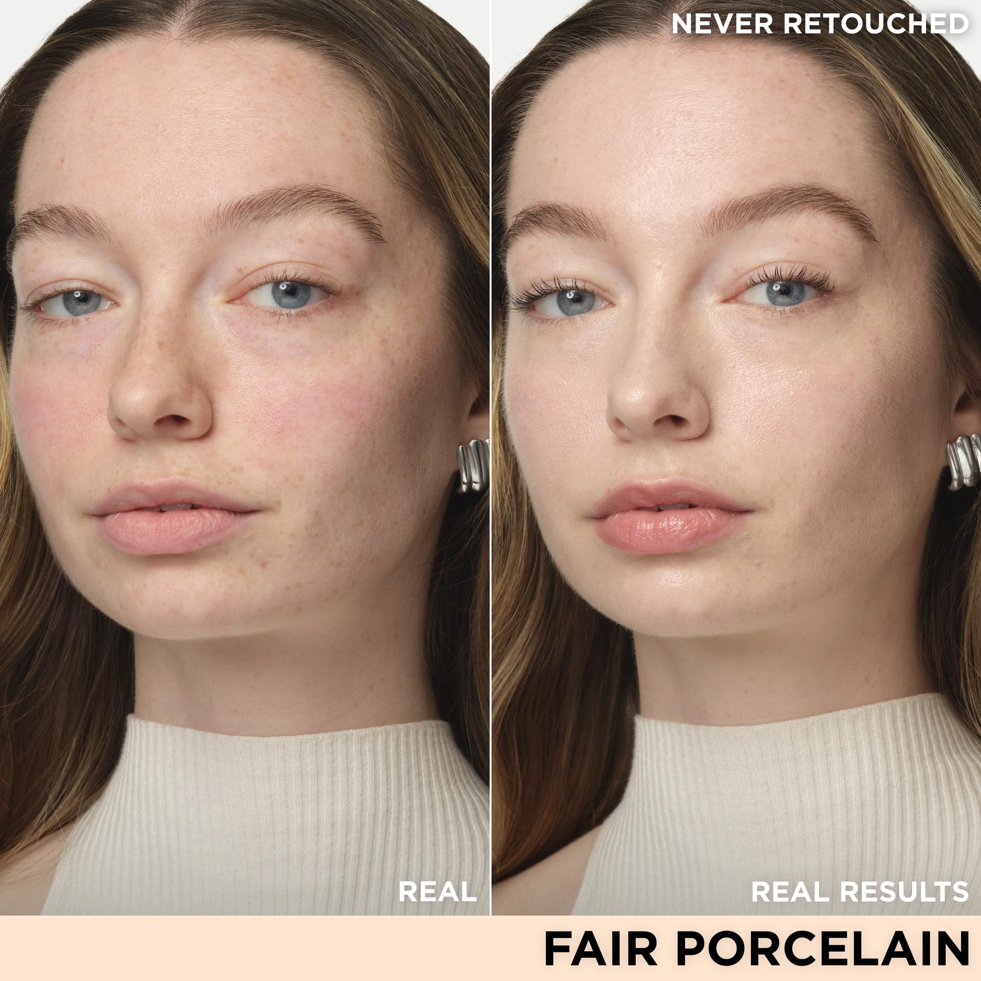 It Cosmetics CC+ Nude Glow, aplicación suave en la piel para una tez radiante.