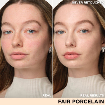 It Cosmetics CC+ Nude Glow, aplicación suave en la piel para una tez radiante.