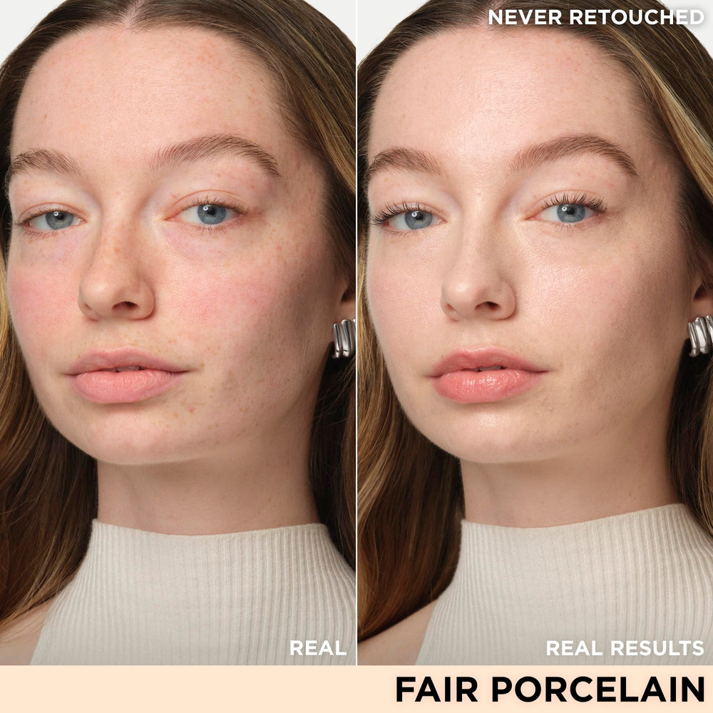 It Cosmetics CC+ Nude Glow, aplicación suave en la piel para una tez radiante.