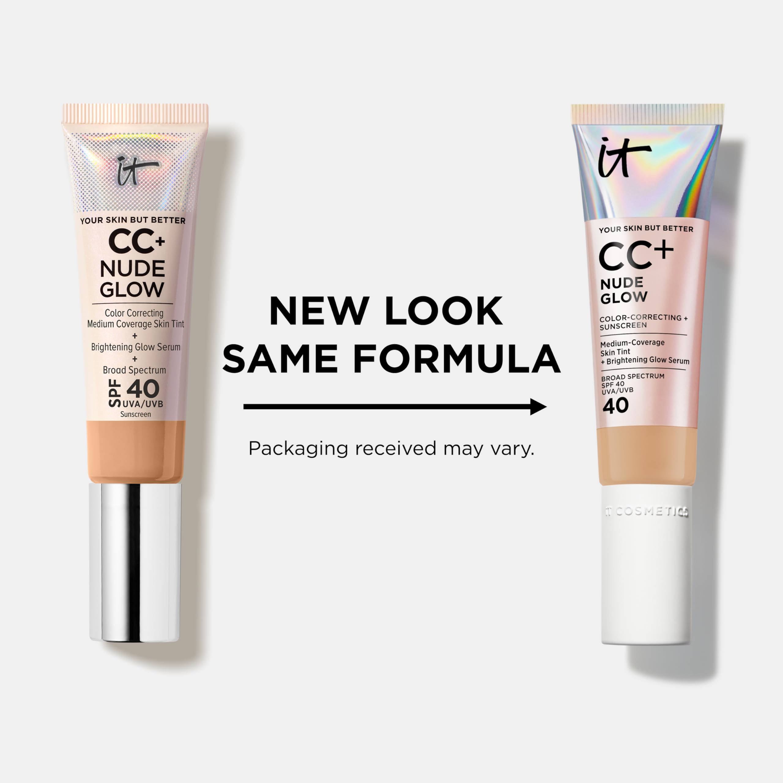IT Cosmetics CC+ Nude Glow: brillo natural que ilumina la piel