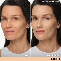 Textura-media de IT Cosmetics CC+ Nude Glow para un acabado natural y uniforme.