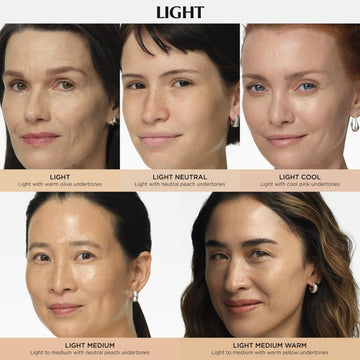 IT Cosmetics CC+ Nude Glow, enfoque textura-sedosa, tacto suave y acabado natural.