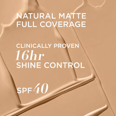 aplicación de la CC+ Natural Matte en la piel con acabado mate