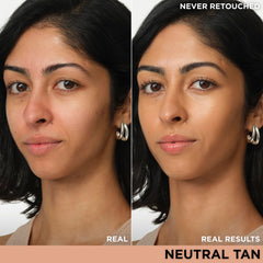 IT Cosmetics CC+ Nude Glow, aplicación en rostro para acabado ligero y radiante