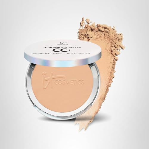 IT Cosmetics CC+ Polvo tono medio-bronceado para pieles medias