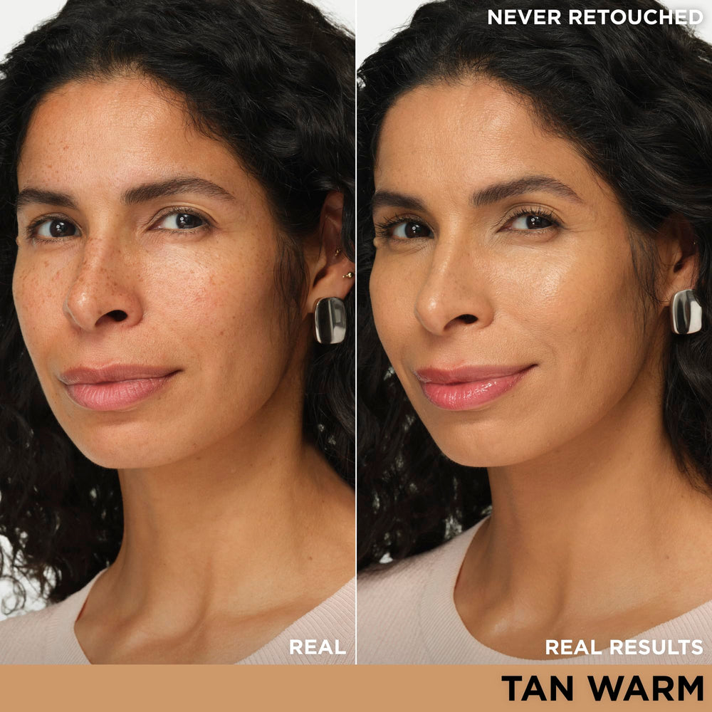 IT Cosmetics CC+ aplicación crema muestra textura hidratante para piel suave