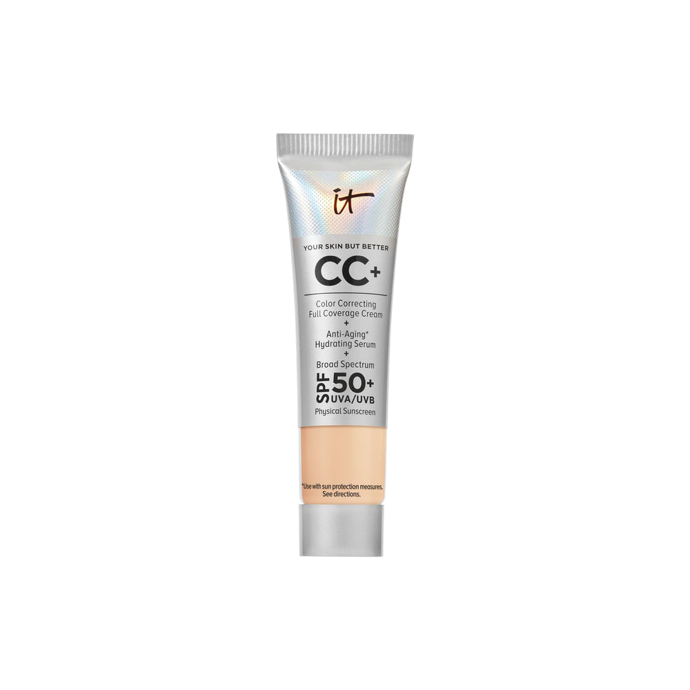 IT Cosmetics CC+ Travel Cream: cobertura total para tono uniforme