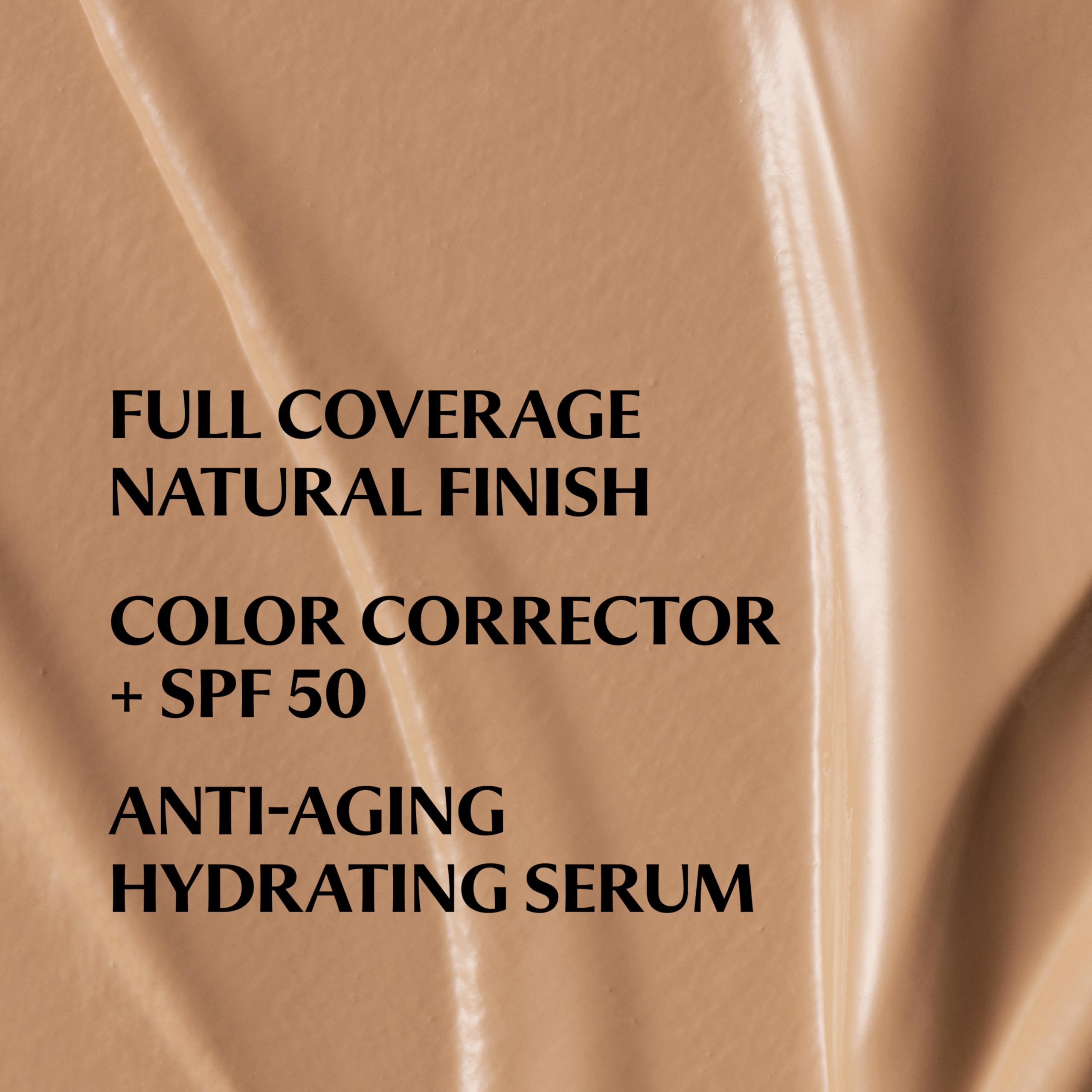 Texture soyeuse du CC+ Cream Tan pour unifier le teint.