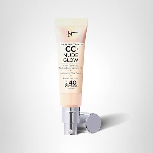 Hidratación 24 horas con IT Cosmetics CC+ Nude Glow para aspecto fresco