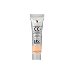 IT Cosmetics CC+ Cream Travel – flacon compact hydratant pour un teint homogène.