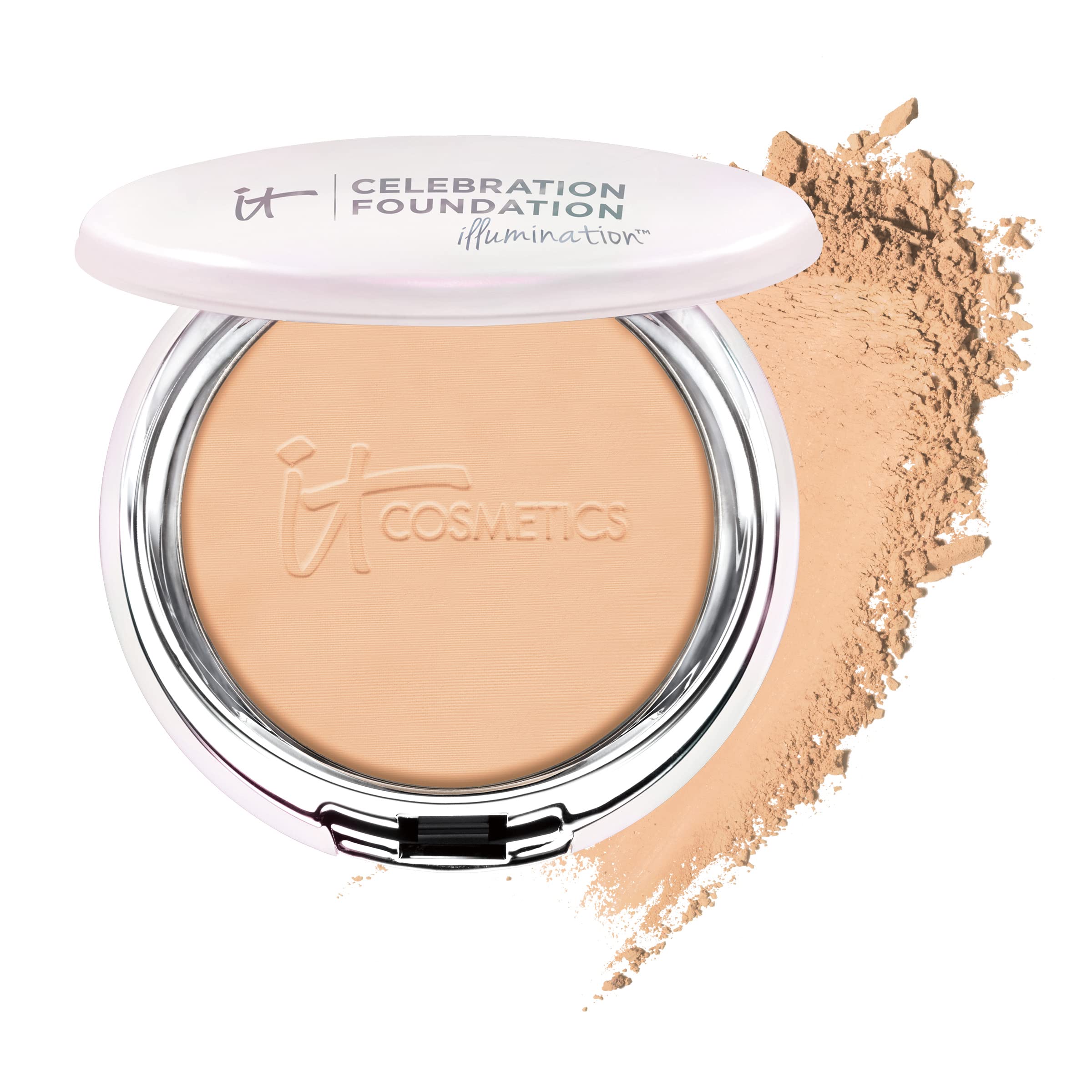IT Cosmetics Celebration Foundation Illumination en compacto para un acabado uniforme