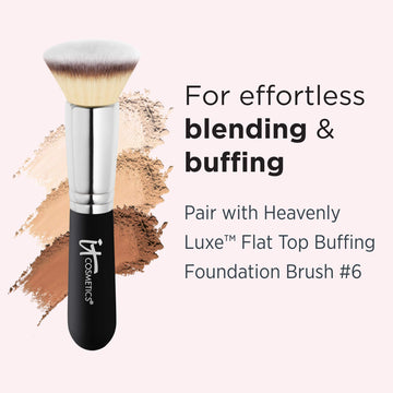 Ingredientes antienvejecimiento de IT Cosmetics Celebration Foundation Illumination cuidan la piel.