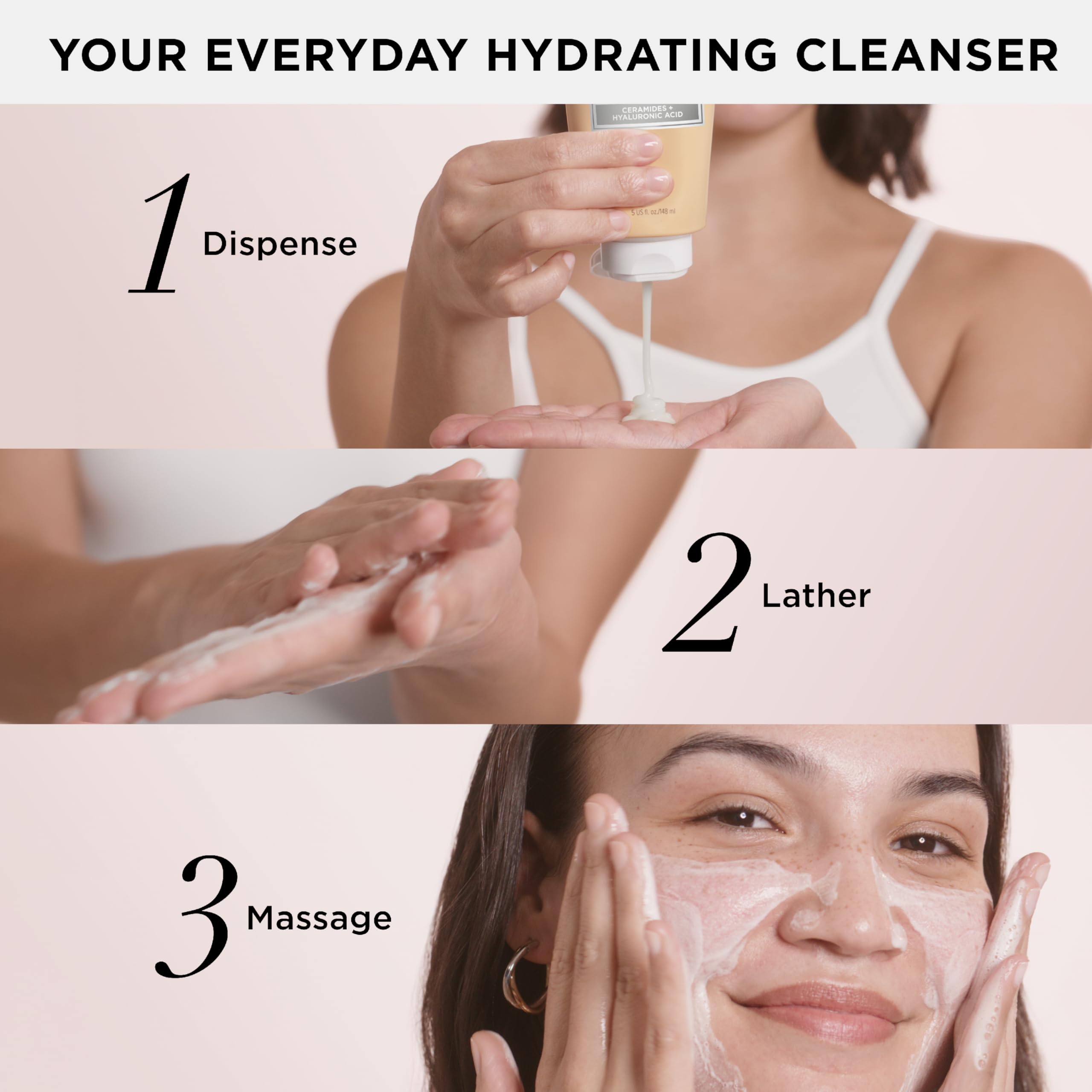 IT Cosmetics Confidence in a Cleanser: remoción suave de maquillaje y SPF sin resecar.