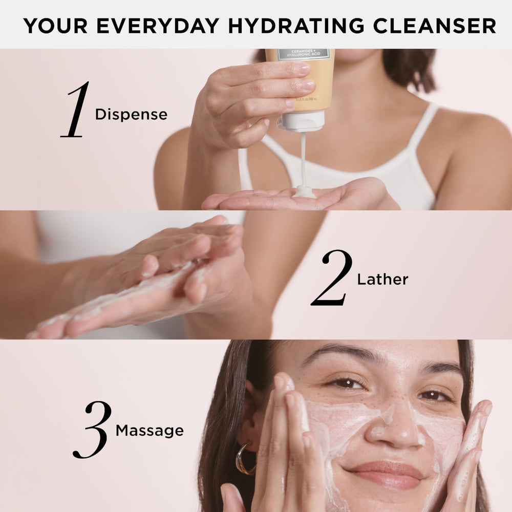 IT Cosmetics Confidence in a Cleanser: remoción suave de maquillaje y SPF sin resecar.