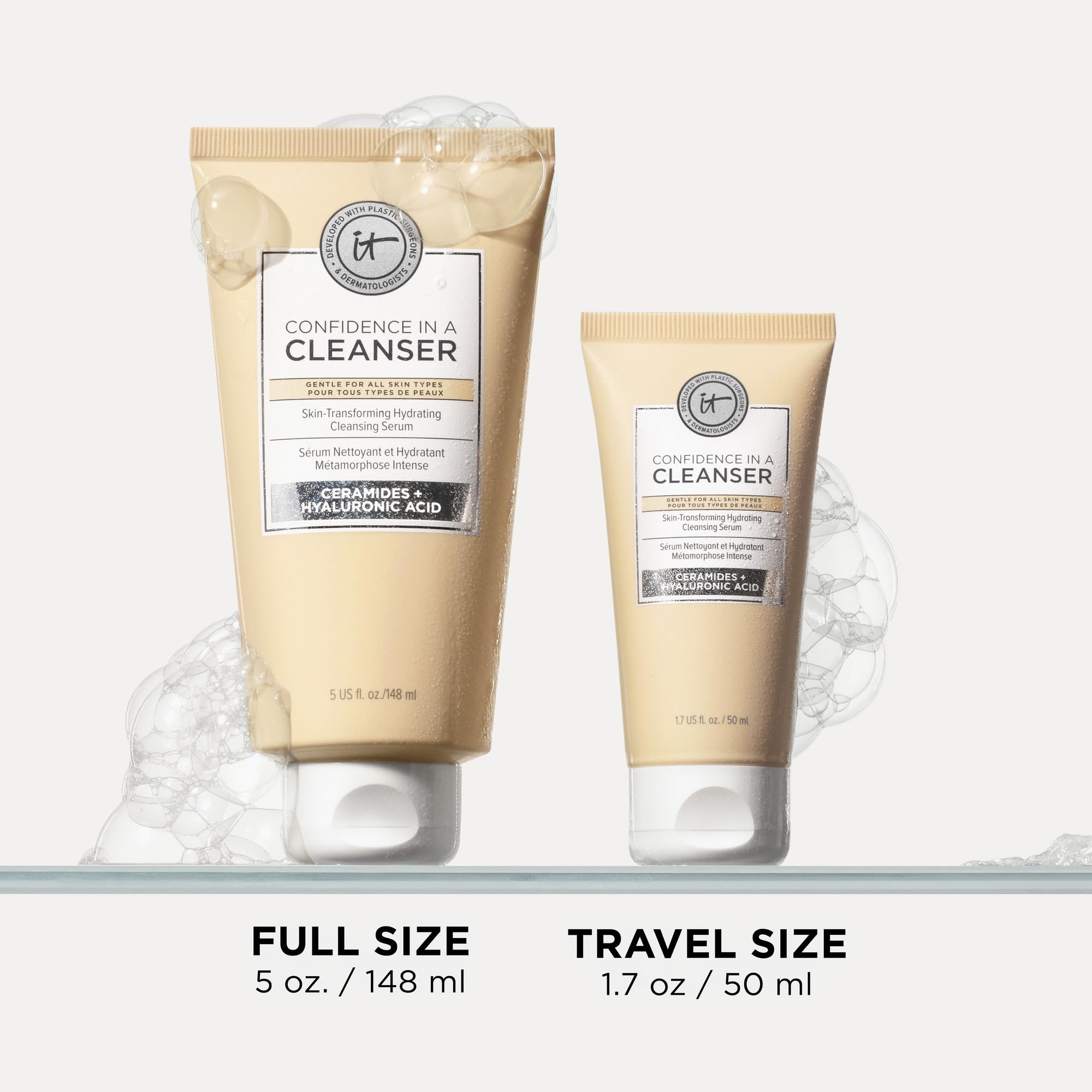 It Cosmetics Confidence in a Cleanser, uso matutino para empezar la rutina