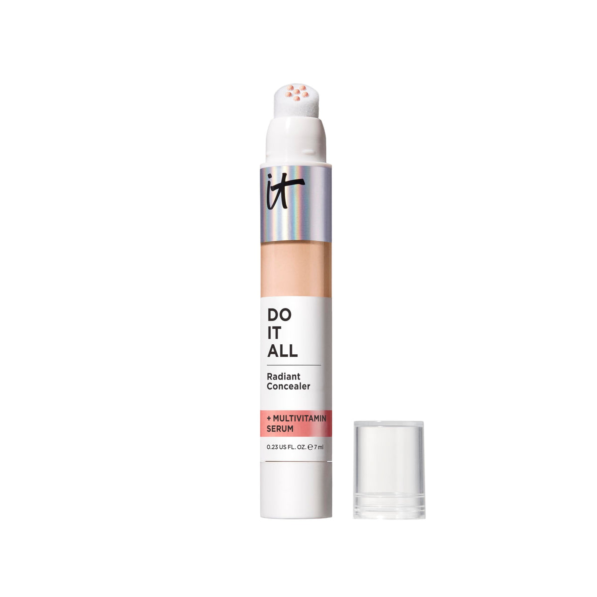 IT Cosmetics Do It All Radiant Concealer se aplica rápidamente para ojeras con cobertura suave