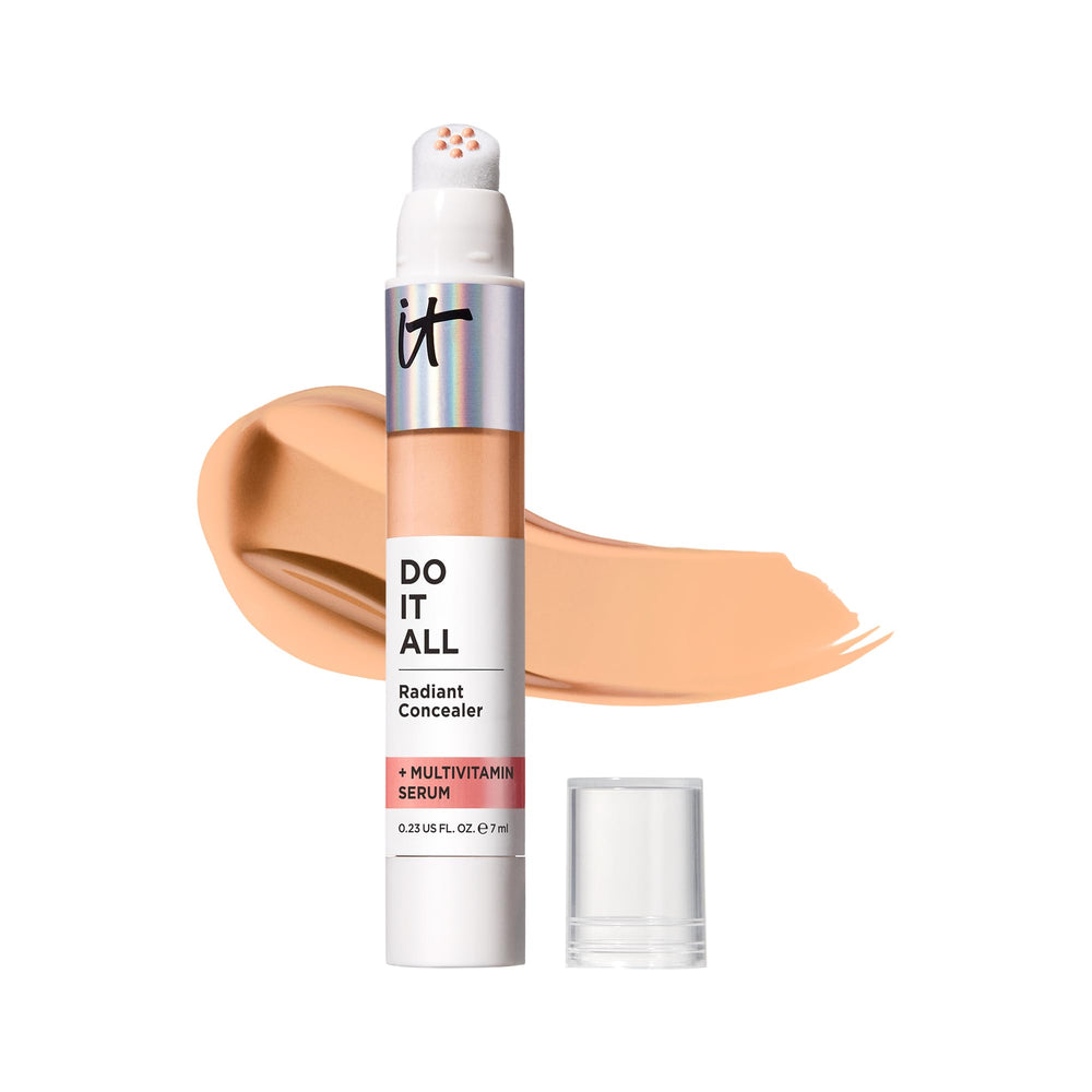 IT Cosmetics Do It All Radiant Concealer con aplicador suave para cobertura puntual