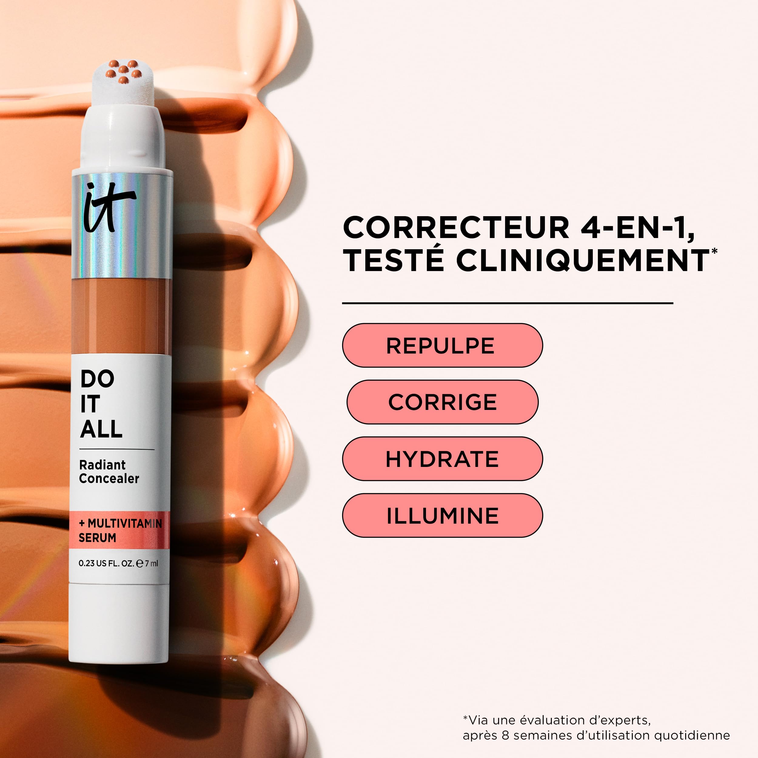 Muestra Fairest Neutral aplicada en piel clara para tono natural
