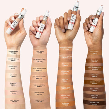 IT Cosmetics Do It All Radiant Concealer con niacinamida y acido hialuronico para hidratar