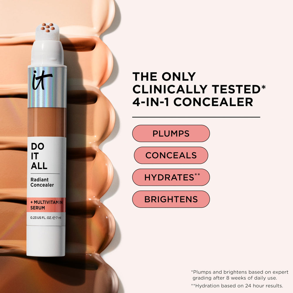 It Cosmetics Do It All Radiant Correcteur - embout doux facilitant l'application ciblée.