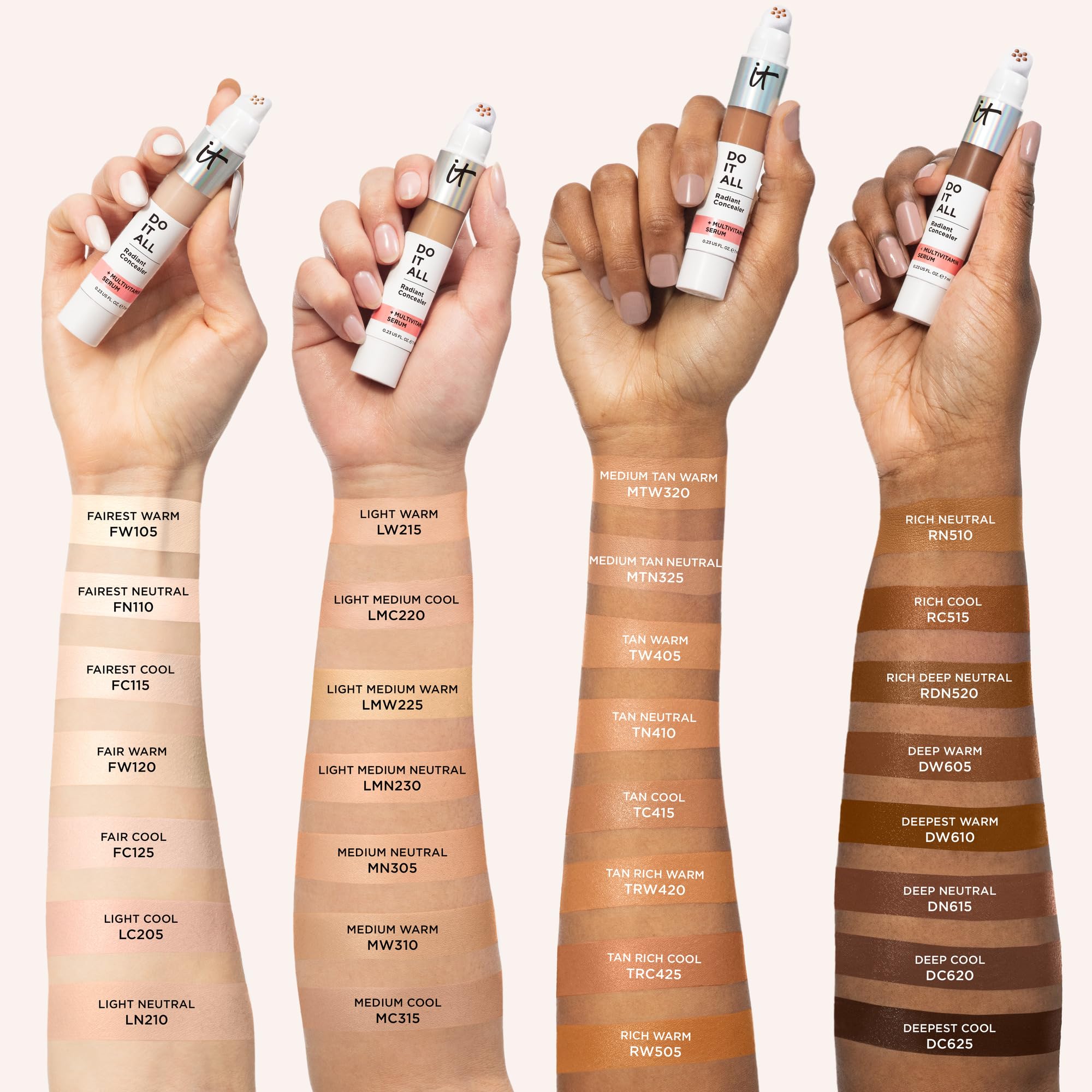 It Cosmetics Do It All Radiant Correcteur - fini lumineux et subtil qui ne surcharge pas.