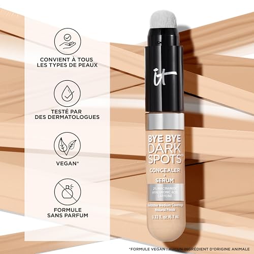 IT Cosmetics Envase portátil: perfecto para retoques en cualquier sitio.