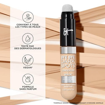 IT Cosmetics Envase portátil: perfecto para retoques en cualquier sitio.