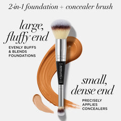 Acabado aerografiado con el cepillo dual IT Cosmetics #7.