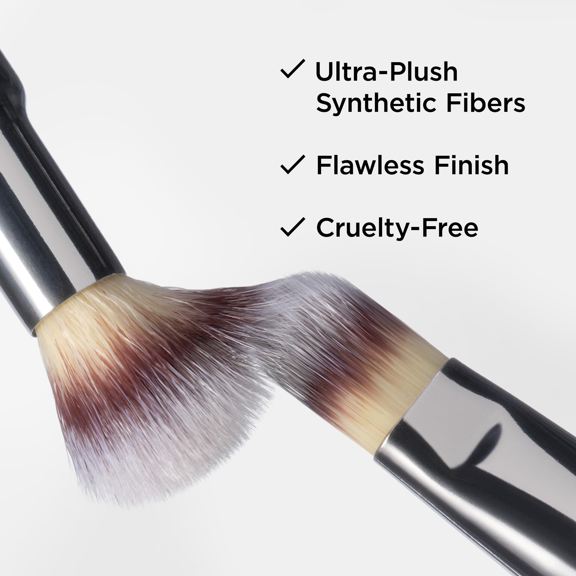 IT Cosmetics Heavenly Luxe Dual Airbrush Concealer Brush #2, extremo redondo para suavizar imperfecciones.