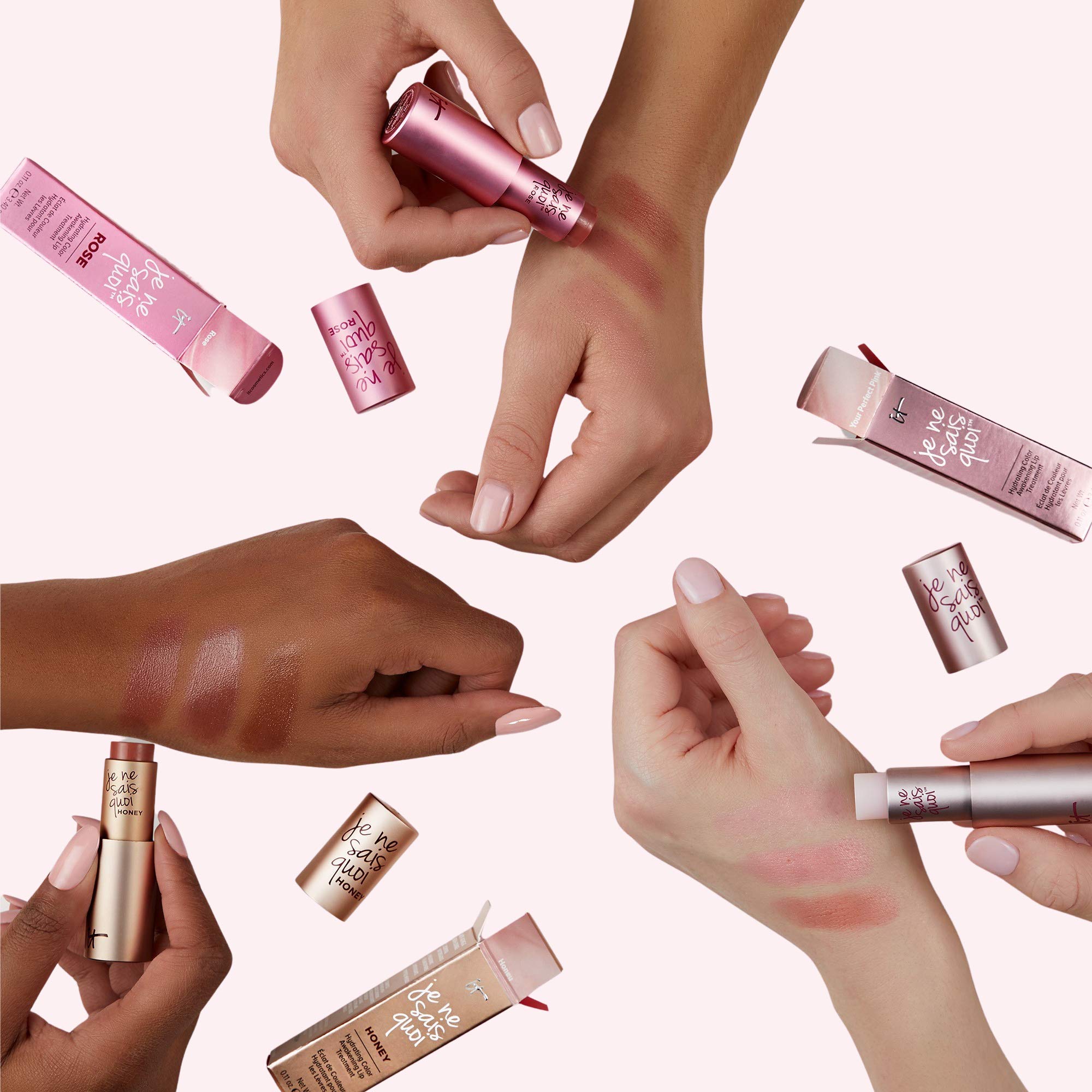 Aplicación rápida y suave del lip treatment de IT Cosmetics