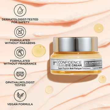 IT Cosmetics crema multiuso para contorno, sirve como base ligera.